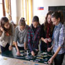 Tde vedy a techniky na Slovensku 2012  kola trochu inak 2012 - iaci tvoria detsk kaligramy - hry so slovami