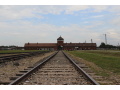 Tbor Birkenau - pohad na miesto prchodu vlakov s vzami