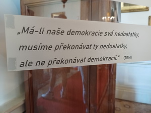 Seminaristi z dejepisu na exkurzii: Letn sdlo prezidentov, Masaryk a Topoianky